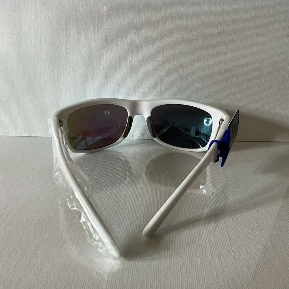 Apt. 9 White Sunglasses with Blue Lenses